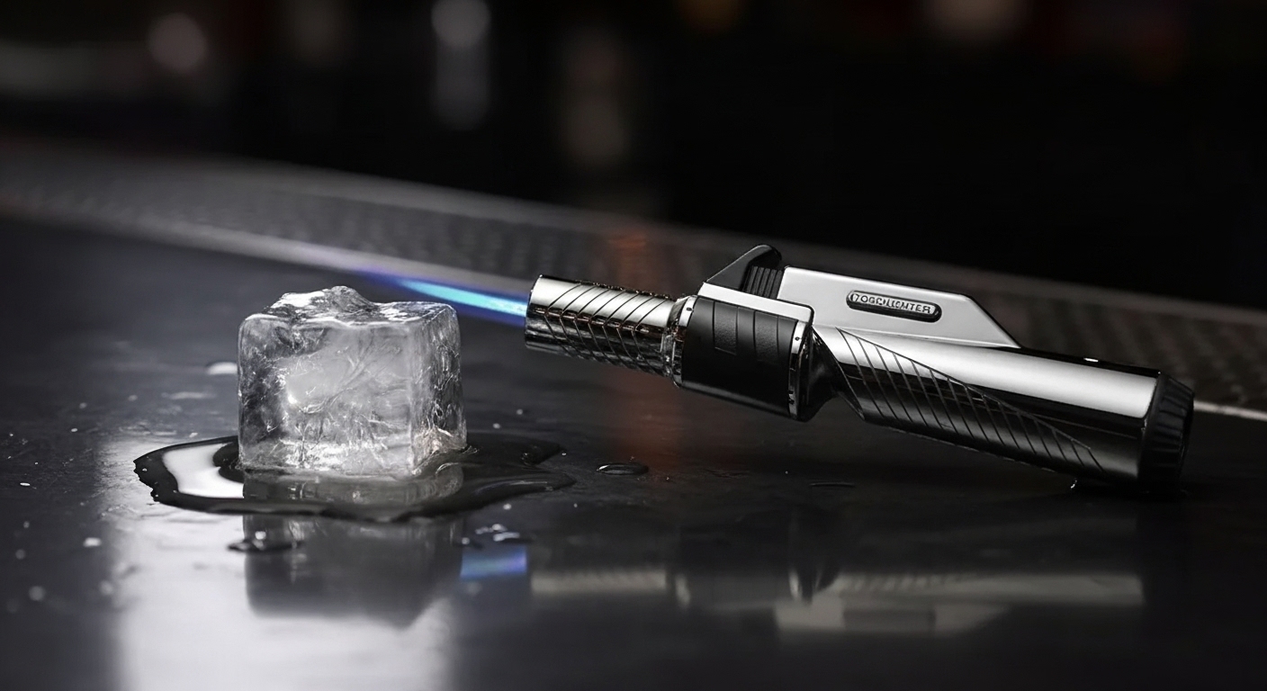 077 Mini Banbao Steel Electronics Gas Lighter