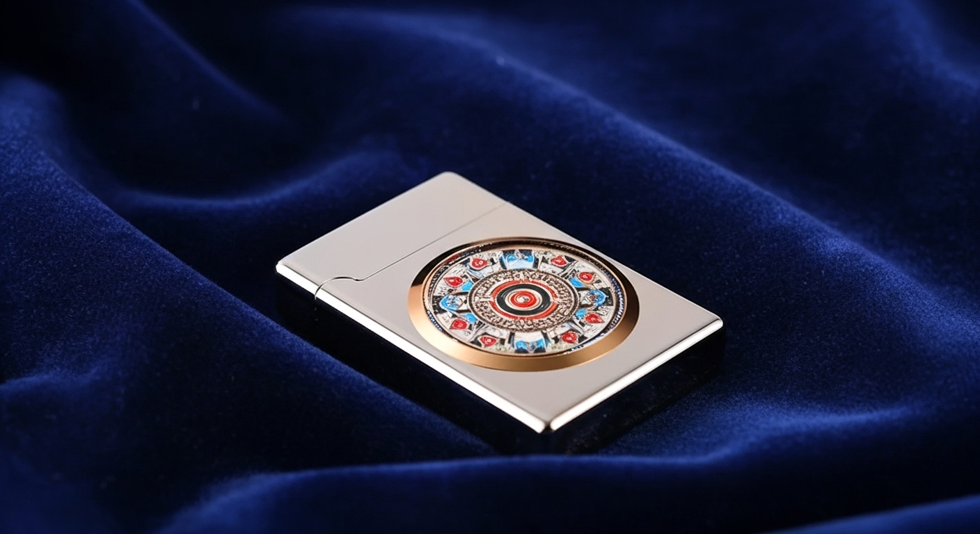 Beautifully Design Jet Flame Pocket Size Refillable Butane Gas Cigarette Cigar Lighter with Spinning Wheel for Extra Charm | Copper