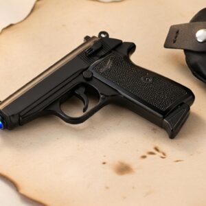 508 METAL GUN LIGHTER WITH HOLSTER