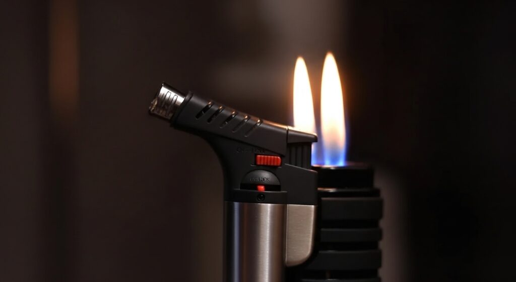 dual flame lighte